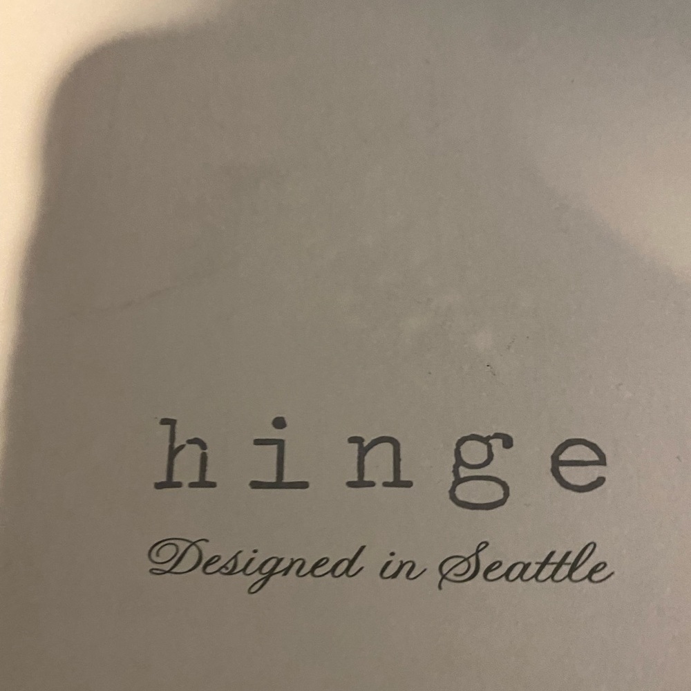 Hinge ( Designed In Seattle) Berry Bootie Size 7 M - image 4